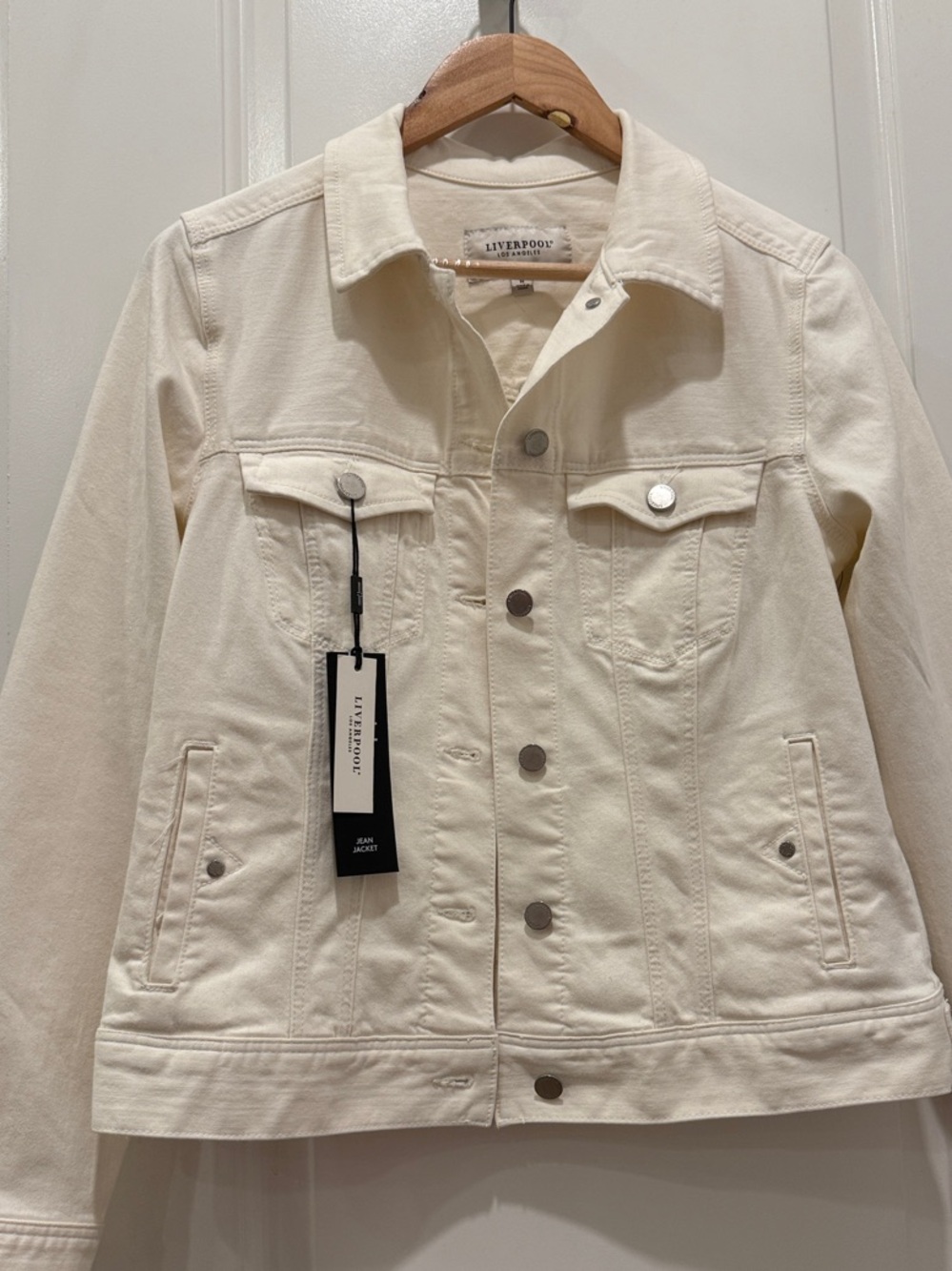 Liverpool Off-White Denim Jacket